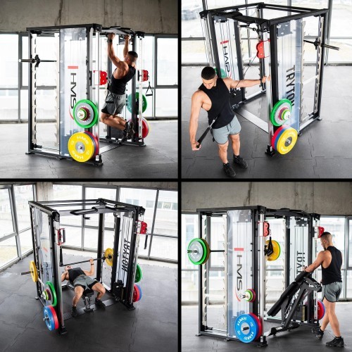 TRYTON SMITH MACHINE 3D WITH DOUBLE LIFT AND STACK COMMERCIAL HMS