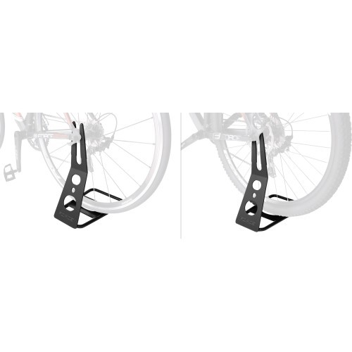 Bicycle rear axle stand (black)