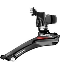 Priekinis perjungiklis Shimano Tourney A070 // 2x7/8 speed, Down Pull, 34.9mm, 50T