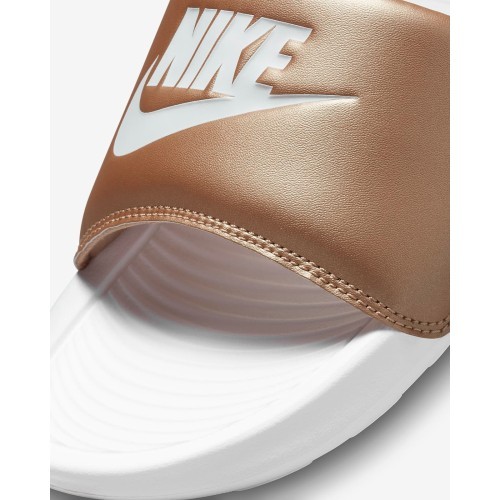 Nike Victori One Slide Women's Slippers White Gold CN9677 900