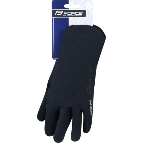 FORCE Rainy Gloves (black) S (0°C to +5°C)