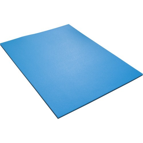 Divslāņu paklājs Yate Fitness Maxi, 12 mm, 95x70x1,2 cm, melns/zils