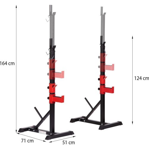 Регулируемые стойки для штанги STR25 HMS