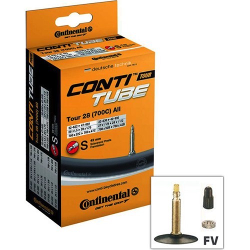 Камера Continental Race 28 Light 700 x 18/25C, FV 60 мм