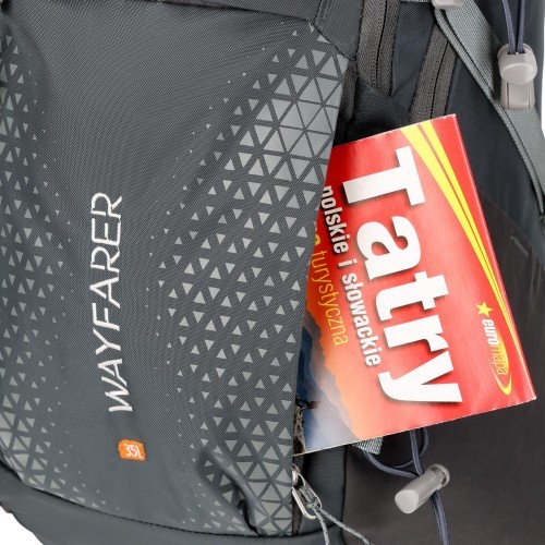Туристический рюкзак NC1925 Wayfarer 35 л, серый, Nils Camp