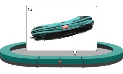 Grand Champion - InGround Padding 520 green (27cm)