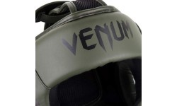 Боксёрский шлем Venum Elite - Хаки/Чёрный