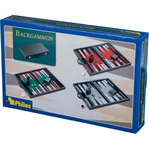Backgammon Philos Grey 38x23.5cm