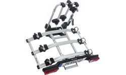 Peruzzo Zephyr Towbar Bike Rack for 3 Bikes, E-BIKE, Aluminium