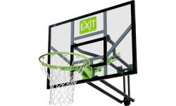 EXIT Galaxy pie sienas stiprināma basketbola sistēma, taisnstūra polikarbonāts (PC)