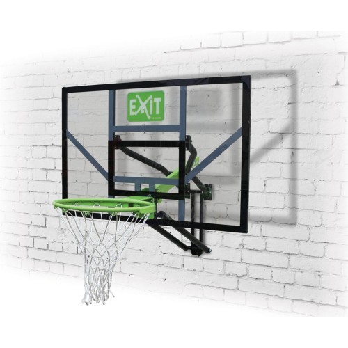 EXIT Galaxy pie sienas stiprināma basketbola sistēma, taisnstūra polikarbonāts (PC)