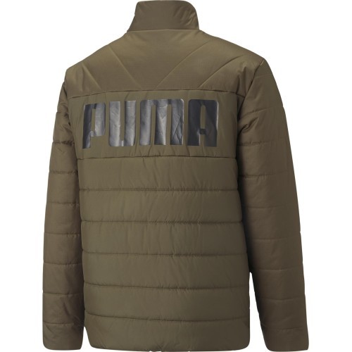 Puma Ess+ Padded Jacket vīriešu jaka, haki 849349 62