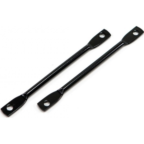 Aizmugurējā velosipēda bagāžnieka stiprinājuma plāksnes 160 mm, 2 gab.