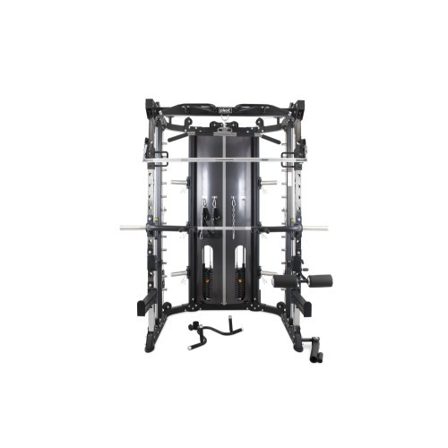 Daudzfunkcionāls trenažieris Pivot Fitness FSM-400 Functional Smith Machine, melns