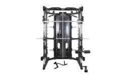 Многофункциональный тренажёр Pivot Fitness FSM-400 Functional Smith Machine, чёрный