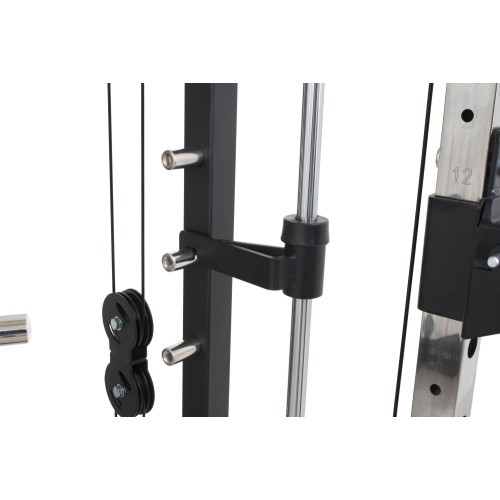 Многофункциональный тренажёр Pivot Fitness FSM-400 Functional Smith Machine, чёрный