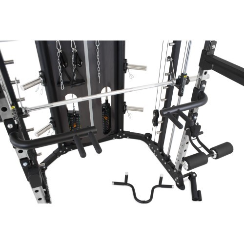 Многофункциональный тренажёр Pivot Fitness FSM-400 Functional Smith Machine, чёрный