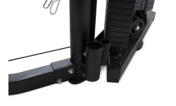 Daudzfunkcionāls trenažieris Pivot Fitness FSM-400 Functional Smith Machine, melns