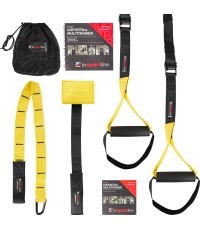 inSPORTline funkcionālais jostas trenažieris (līdz 150 kg) - Yellow