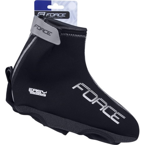 Бахилы FORCE Neoprene Easy (черные) размер 47-48 XXL