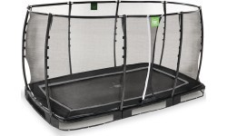 EXIT Allure Premium ground trampoline 214x366cm - black
