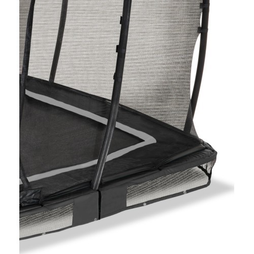 EXIT Allure Premium iegremdējamais batuts 214x366 cm, melns