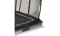 EXIT Allure Premium iegremdējamais batuts 214x366 cm, melns