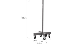 STR32 WEIGHT PLATE RACK COMMERCIAL HMS