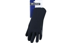 Велоперчатки FORCE Rainy (чёрные) XL (0°C до +5°C)