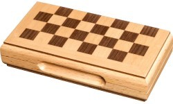 Дорожный шахматный набор Philos деревянный, магнитный 17x8.5cm