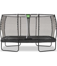 Батут EXIT Allure Premium 244x427 см, чёрный