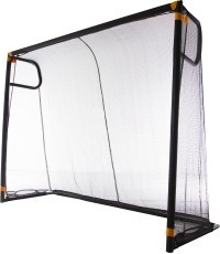 Футбольные ворота Buffalo Sport, чёрные, 244 x 200 x 90 см