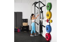 KLT22 MULTIFUNCTIONAL FOLDING POWER RACK SILVER HMS