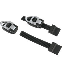 Plastic shoe buckles (2 pcs)