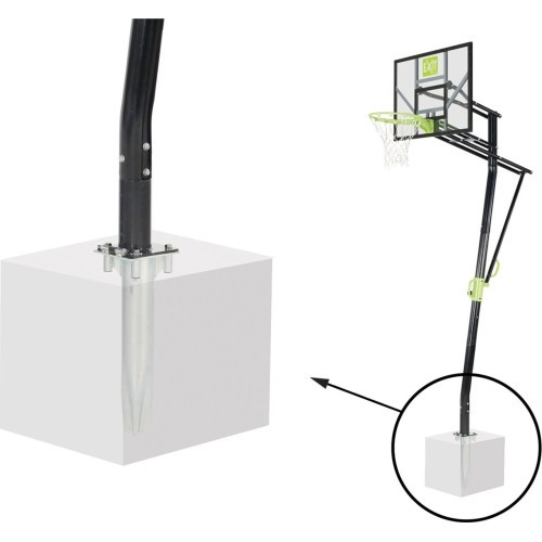 EXIT Galaxy Inground Basket In-ground Rectangular Polycarbonate (PC)