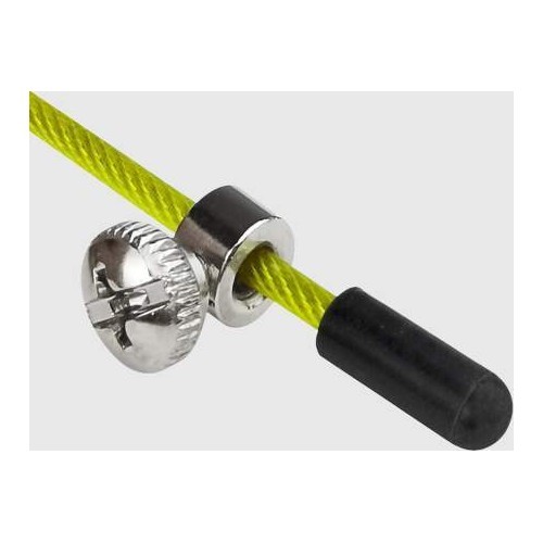 Скакалка Venum Thunder Evo, чёрно-жёлтая, 3 м