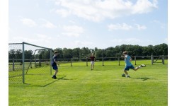 Grīdas alumīnija futbola vārti EXIT Scala 500x200
