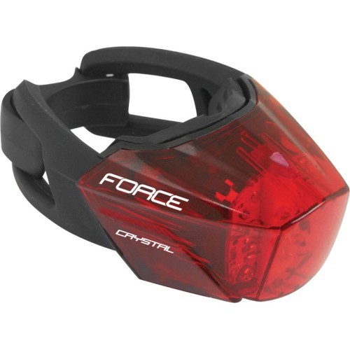 Aizmugurējais lukturis FORCE Crystal 3LED