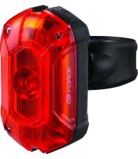 FORCE Rear Light Ruby2 25L, 1 LED USB