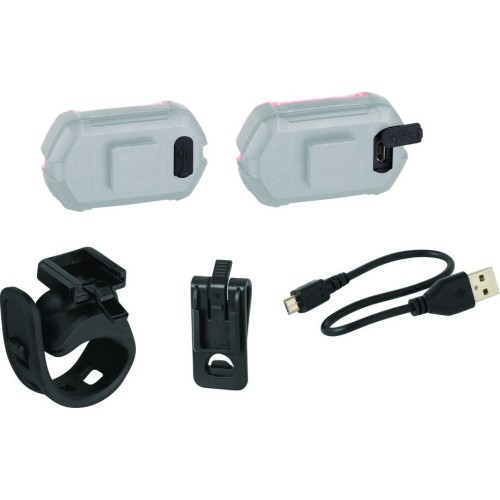Aizmugurējais lukturis FORCE Ruby2 25L, 1 LED USB