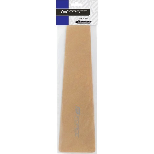 Protective chainstay sticker FORCE 27.5x5-8cm clear