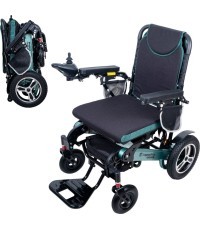 Elektriskais ratiņkrēsls inSPORTline Hawkie II 700 W - Green