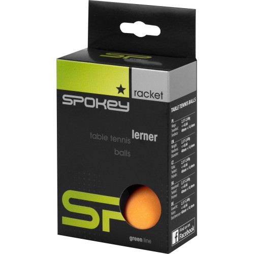 Table Tennis Ball Spokey Learner *, Yellow, 6pcs