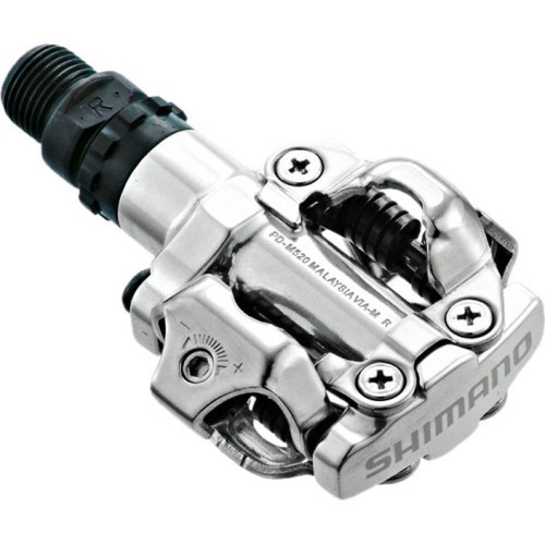 Педали Shimano M520S + шипы (серебристые)