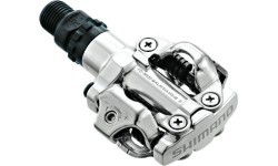 Shimano M520S pedals + cleats (silver)