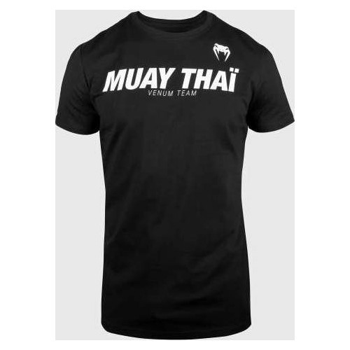 T-krekls Venum Muay Thai VT, melns/balts