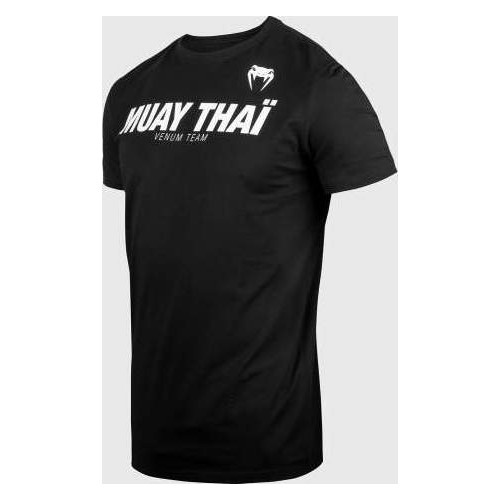 Футболка Venum Muay Thai VT, чёрно-белая