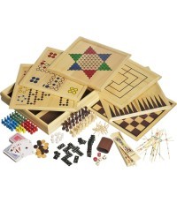 Philos wooden game set 100. 35.5x35.5cm