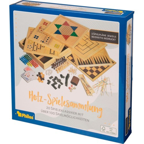 Philos деревянный игровой набор 100, 35,5x35,5 см