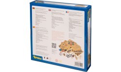 Philos деревянный игровой набор 100, 35,5x35,5 см